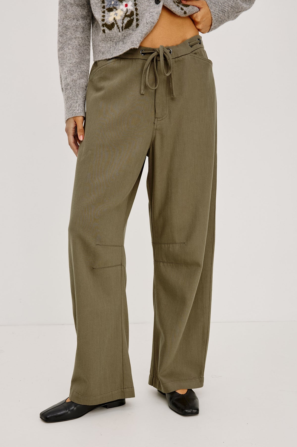 BARRY PANT - OLIVE