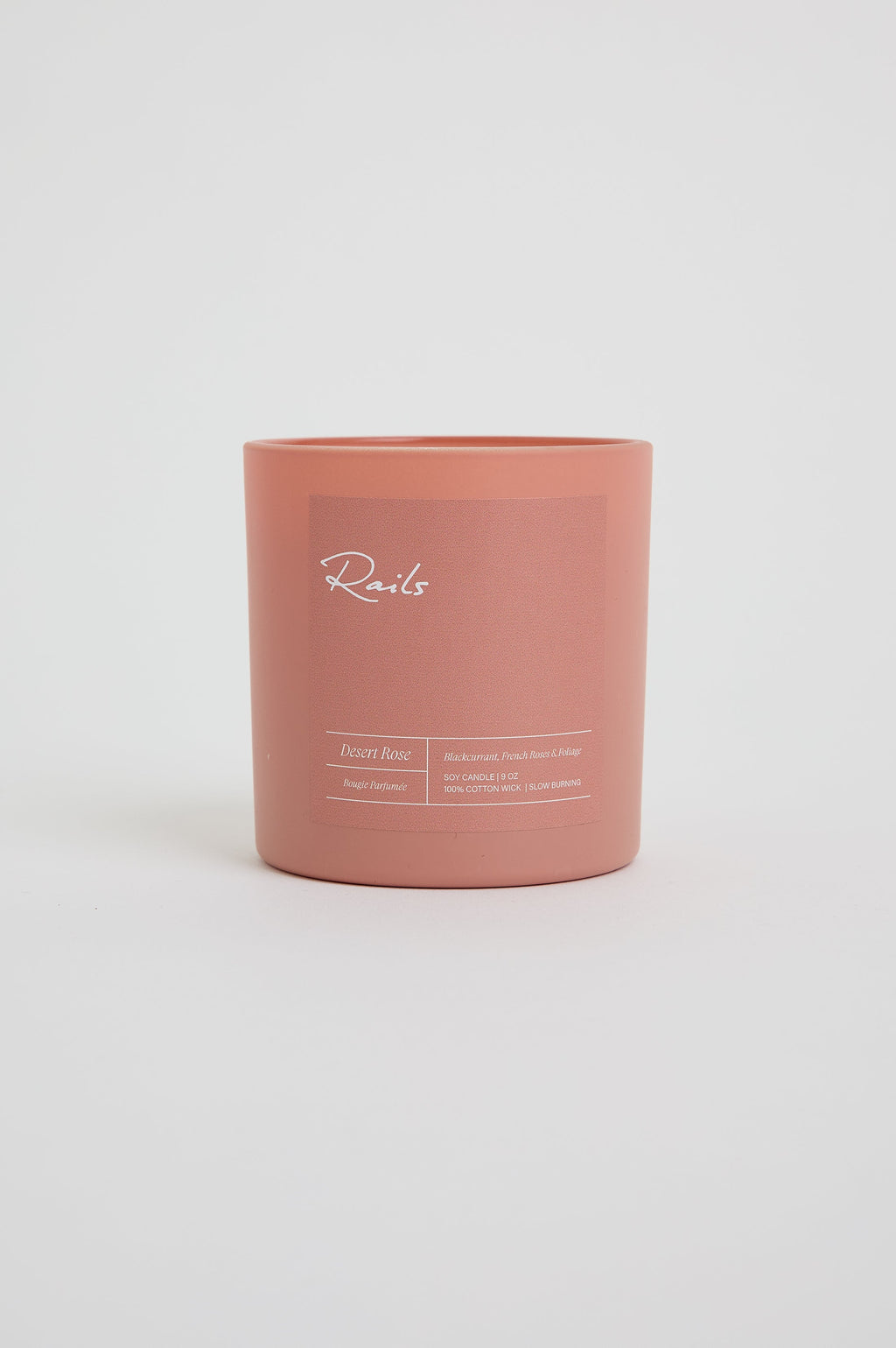 DESERT ROSE CANDLE - BLACK CURRANT, FRENCH ROSES, FOLIAGE