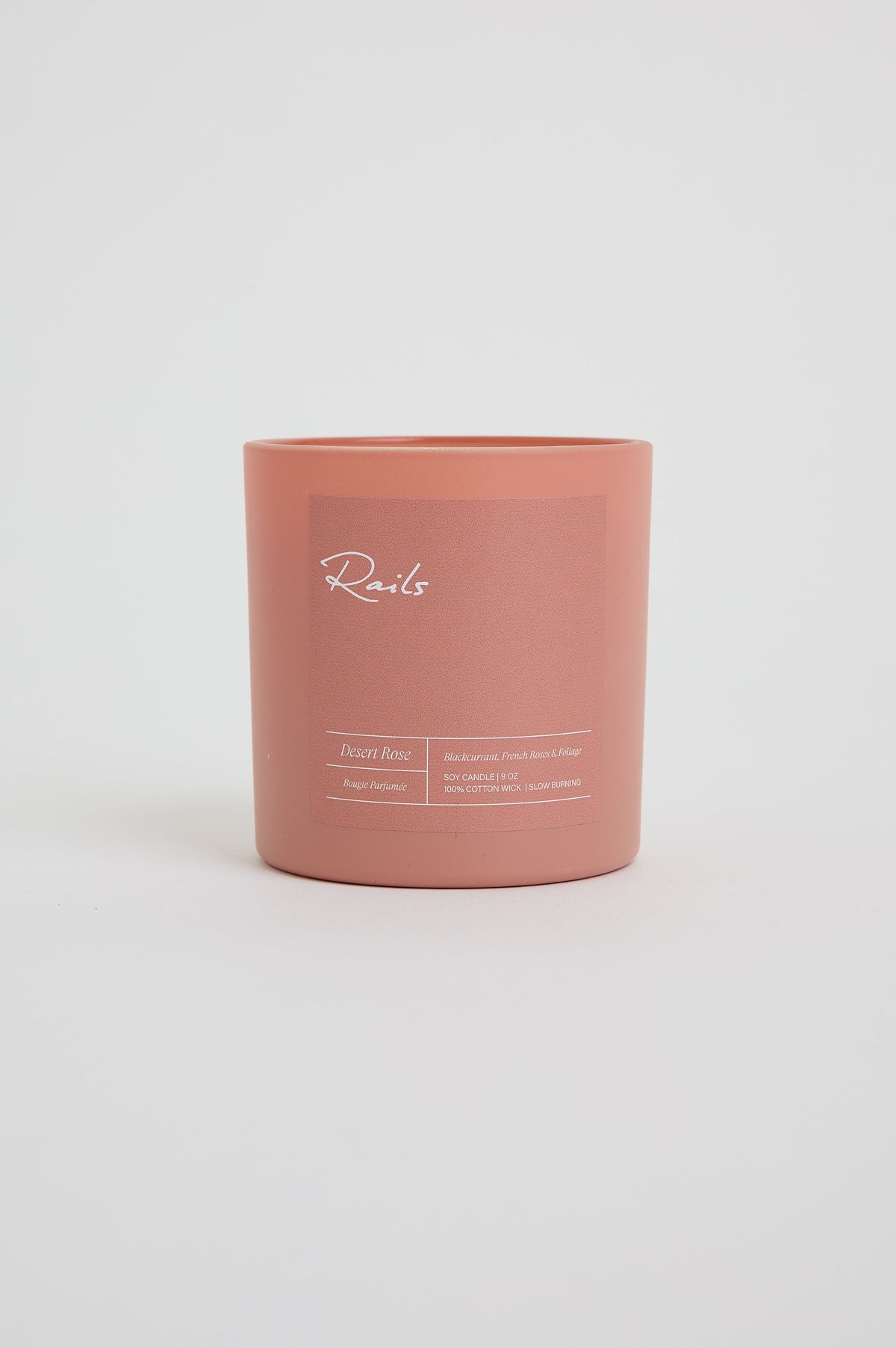 DESERT ROSE CANDLE - BLACK CURRANT, FRENCH ROSES, FOLIAGE