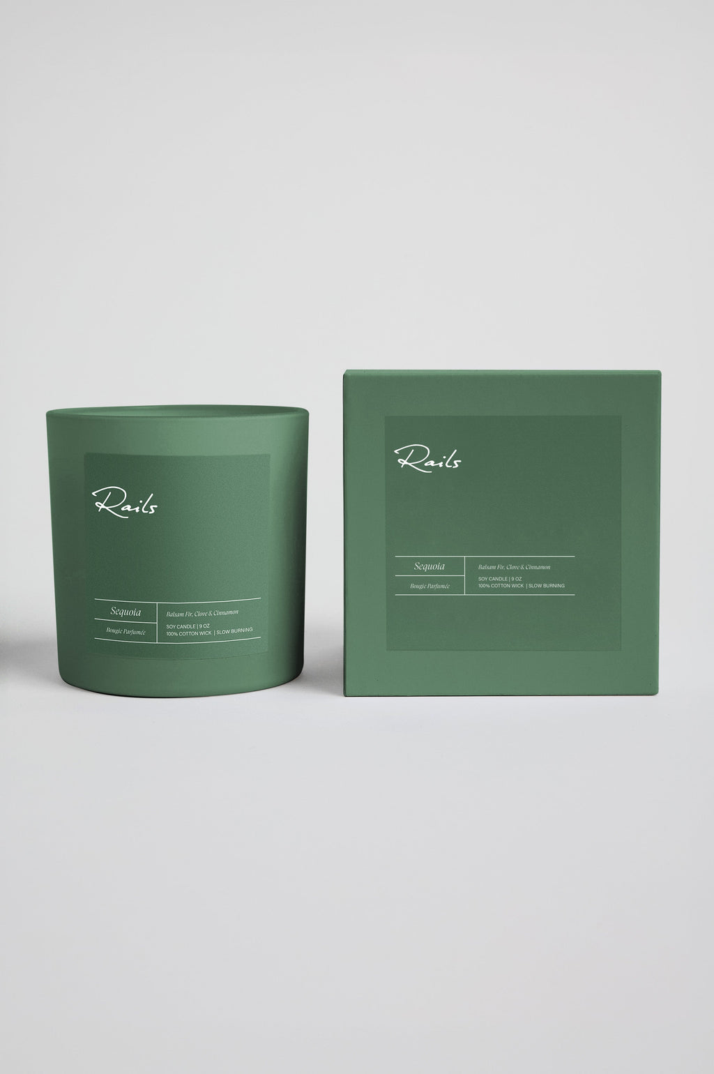 SEQUOIA CANDLE - BALSAM FIR, CLOVE, CINNAMON
