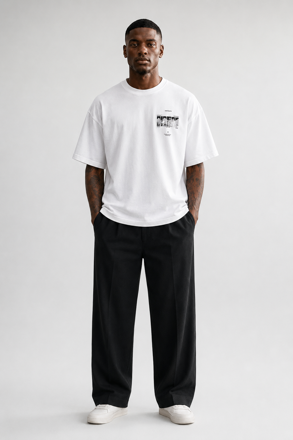 Camiseta Graphic Back Oversize