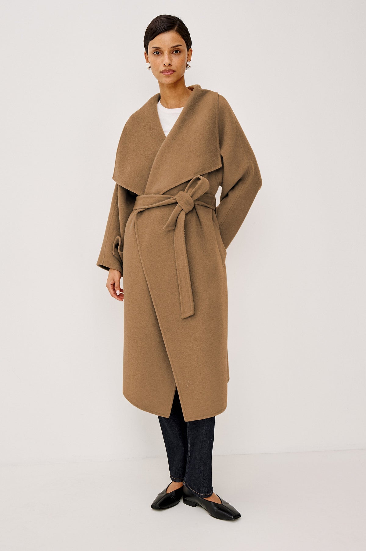 CELESTE COAT - CAMEL
