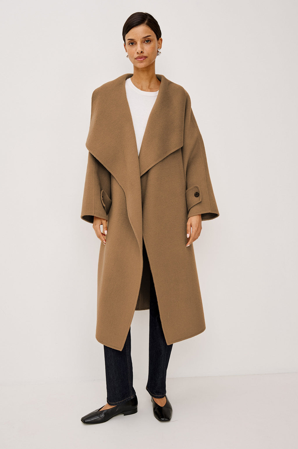 CELESTE COAT - CAMEL