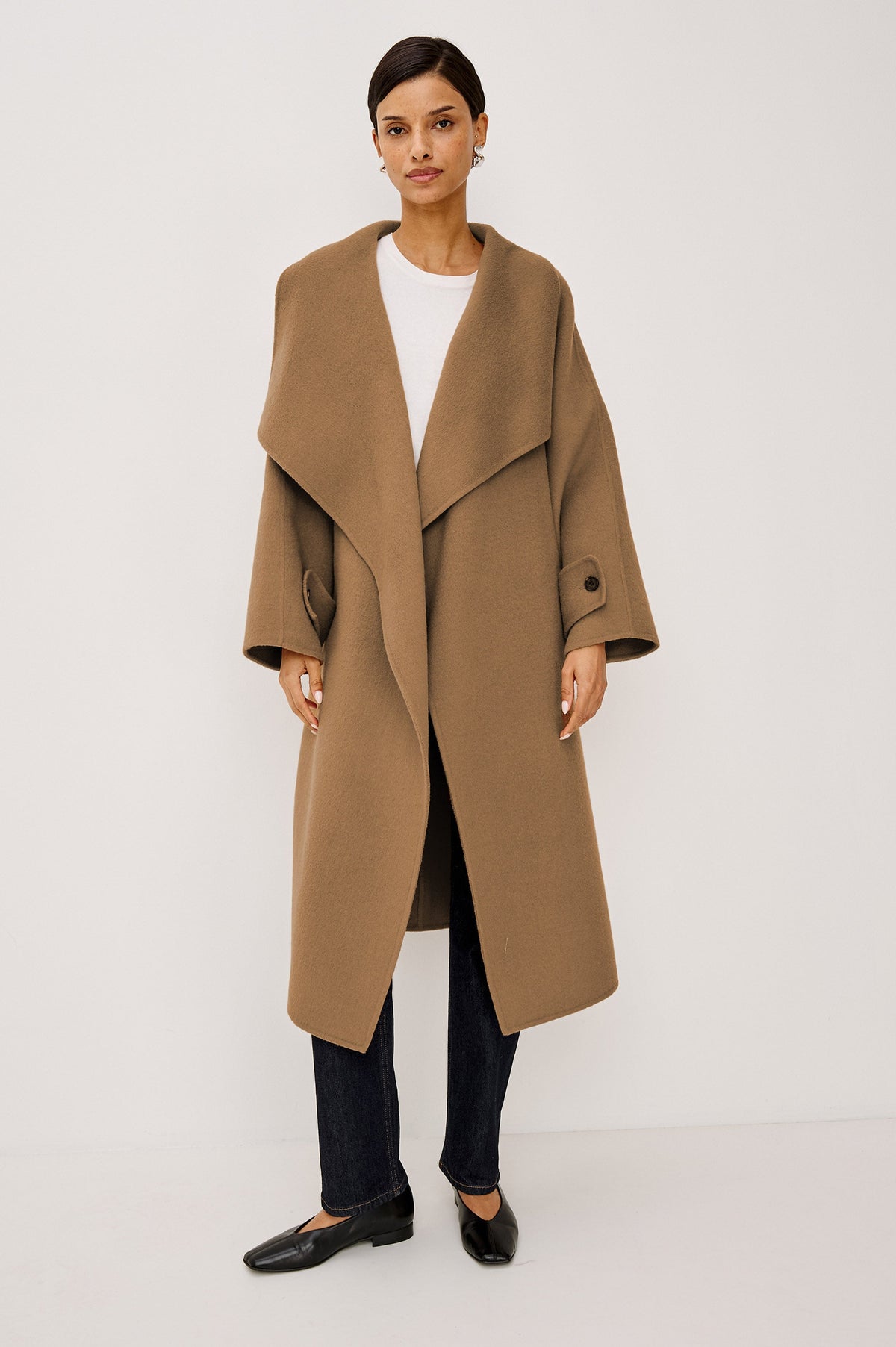 CELESTE COAT - CAMEL