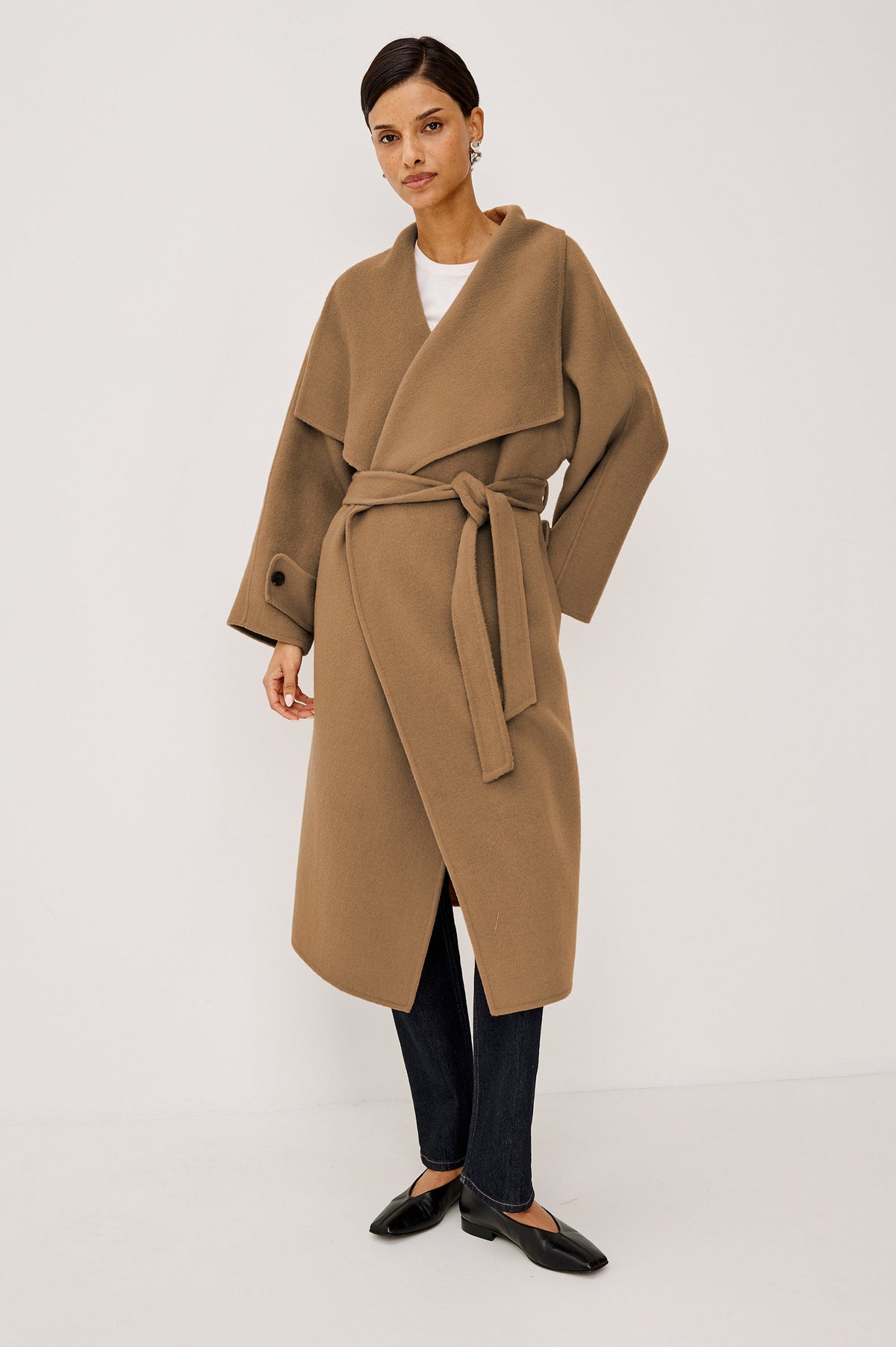 CELESTE COAT - CAMEL