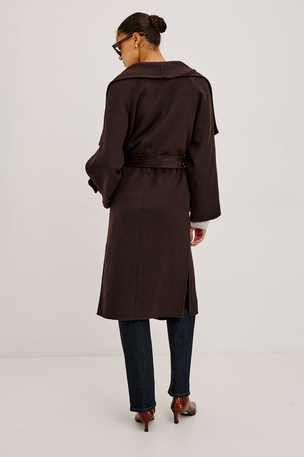 CELESTE COAT - CHOCOLATE