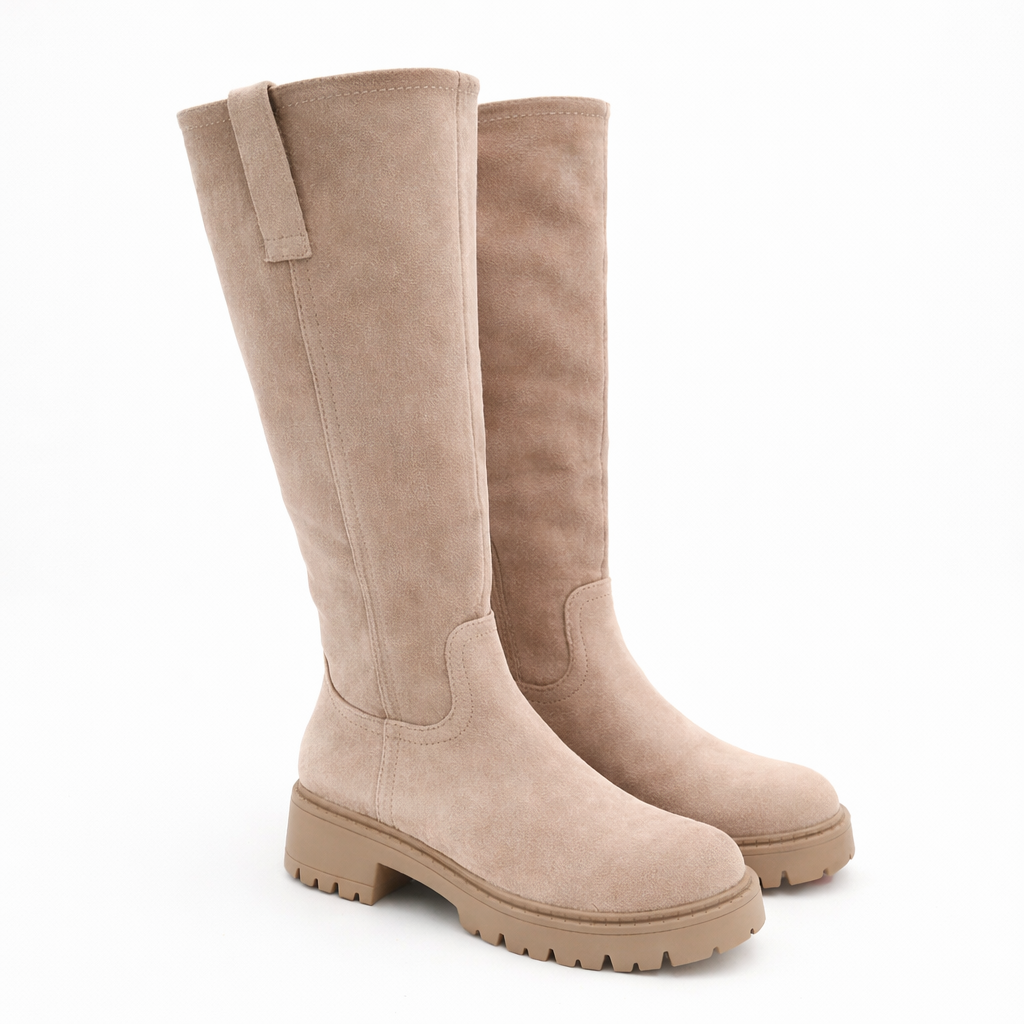 Botas altas con suela chunky