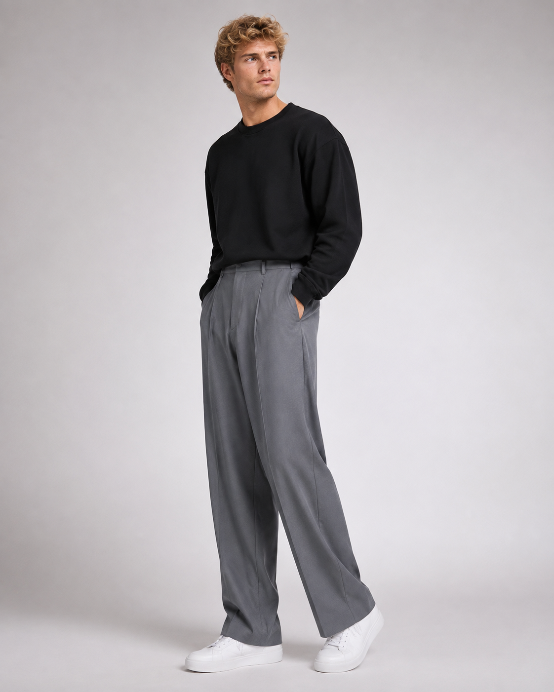 Pantalón Tailored Wide Leg