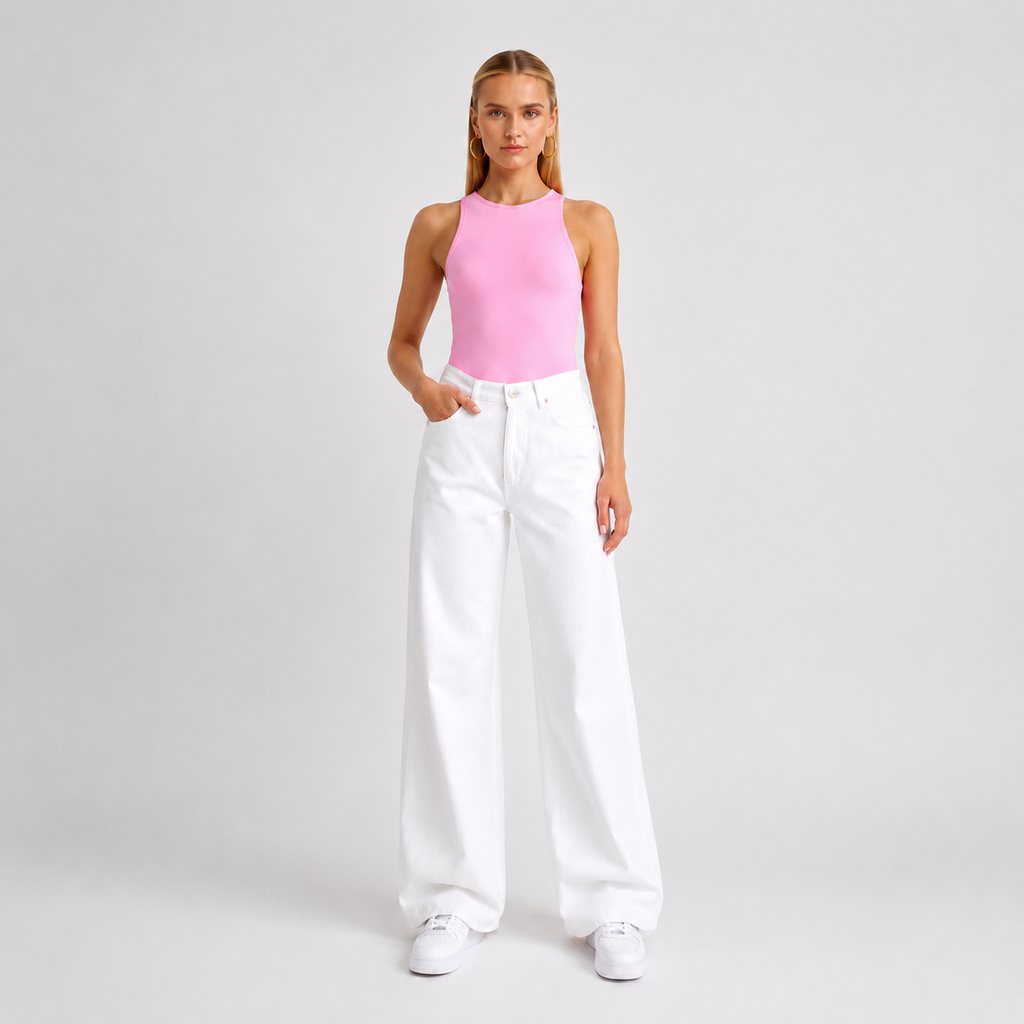 Pantalón de Pierna Ancha Abril