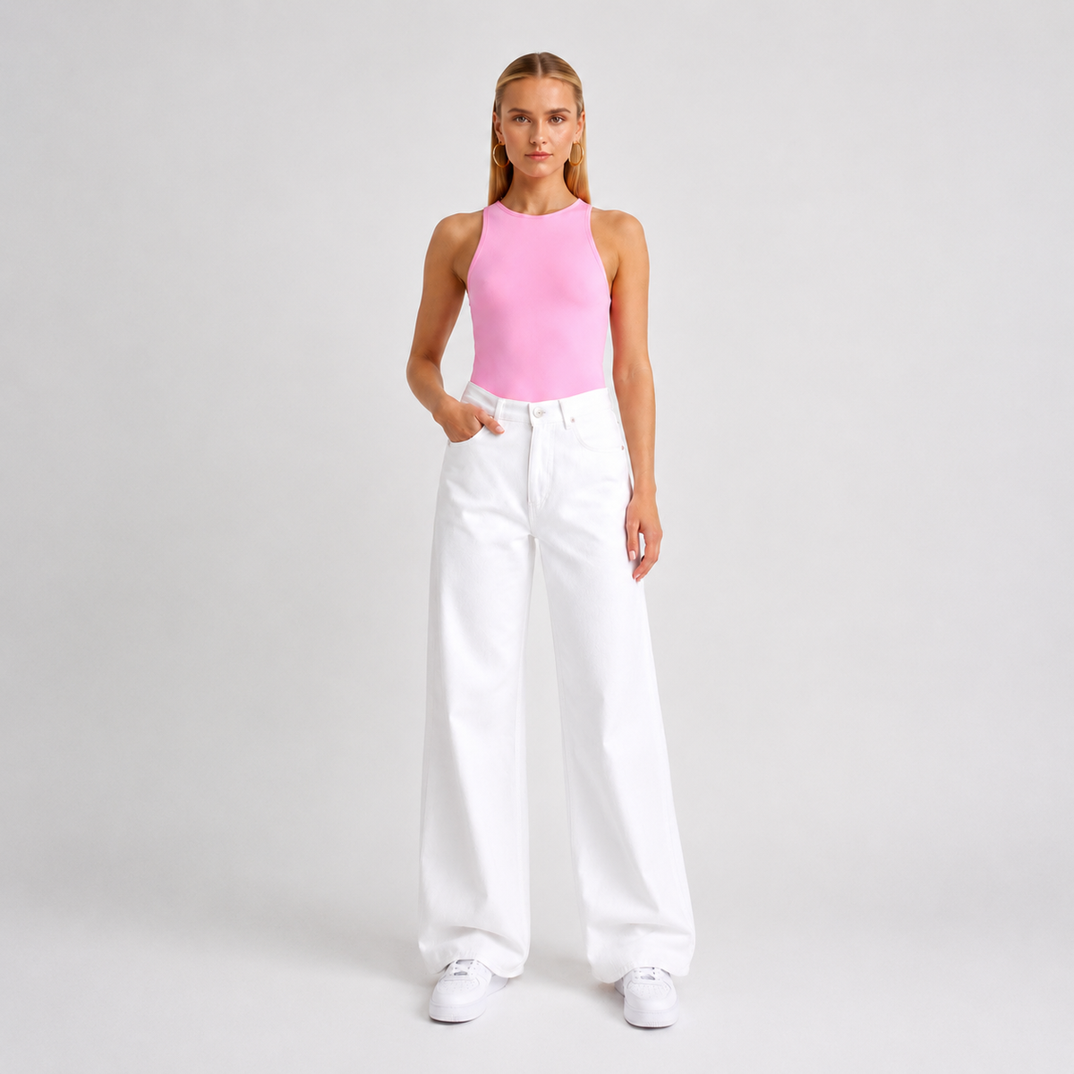Pantalón de Pierna Ancha Abril
