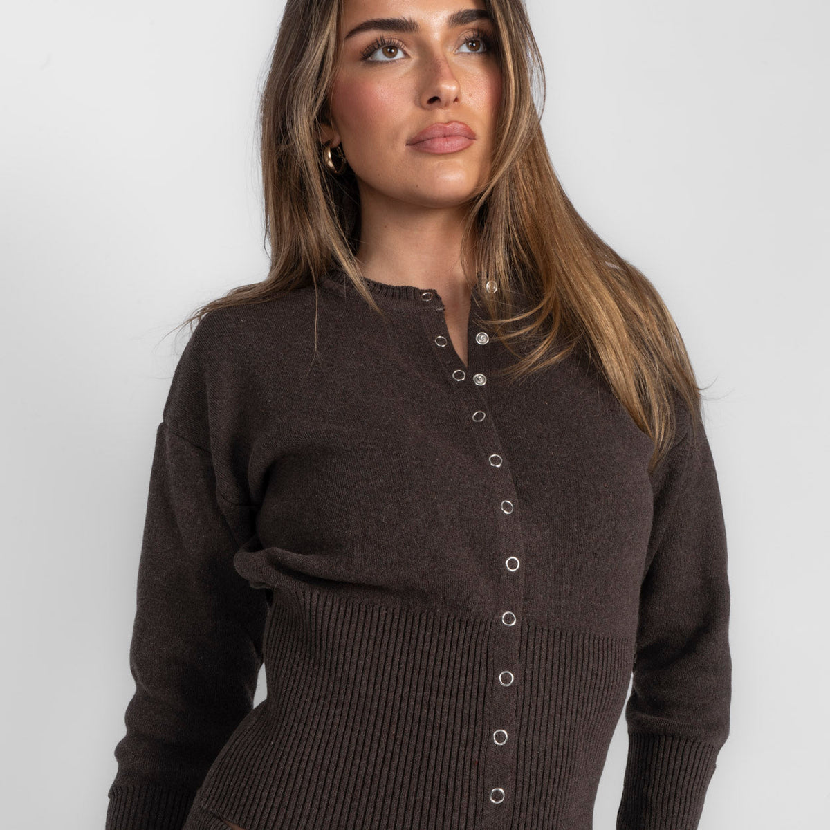 Conjunto de Punto Cárdigan y Pantalón Lidia