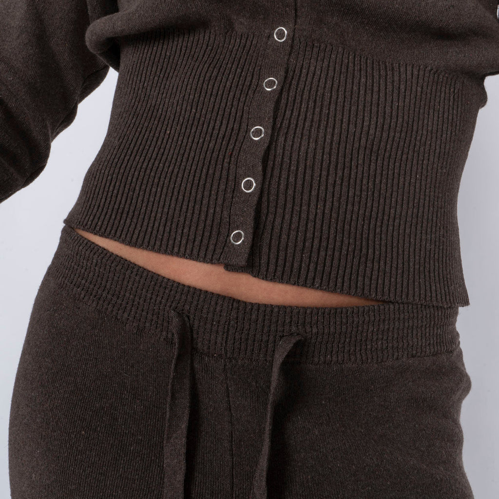 Conjunto de Punto Cárdigan y Pantalón Lidia