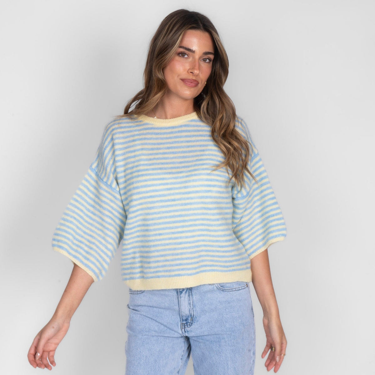 Camiseta Oversize de Rayas Ángela