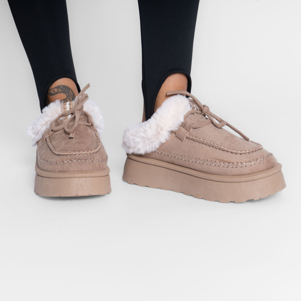 Mocasín con Plataforma Marina