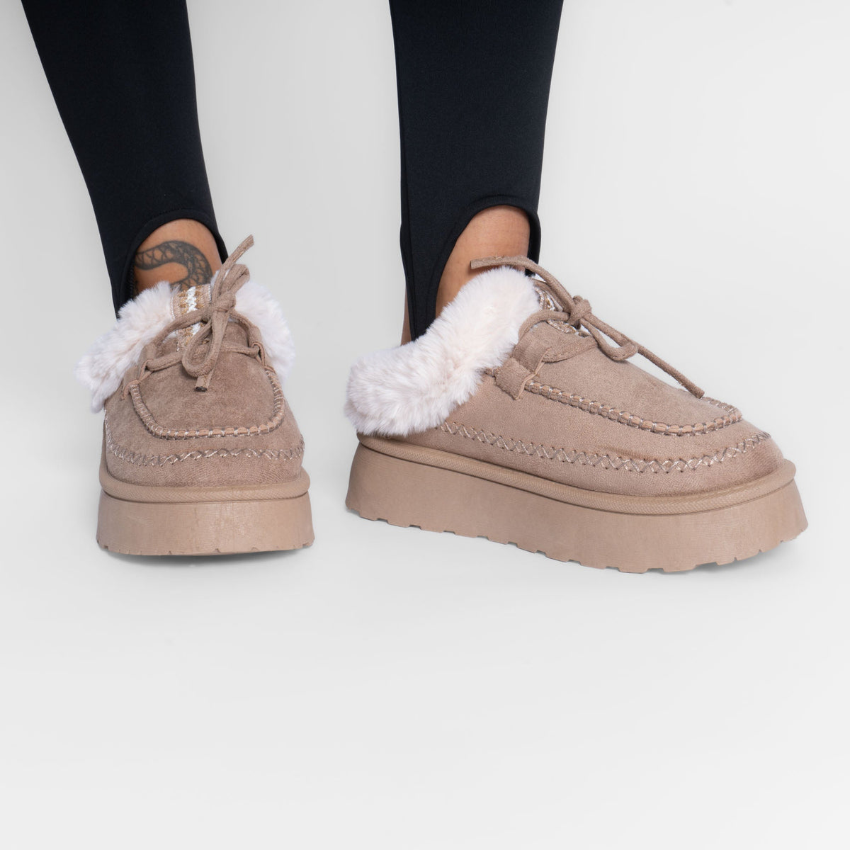 Mocasín con Plataforma Marina