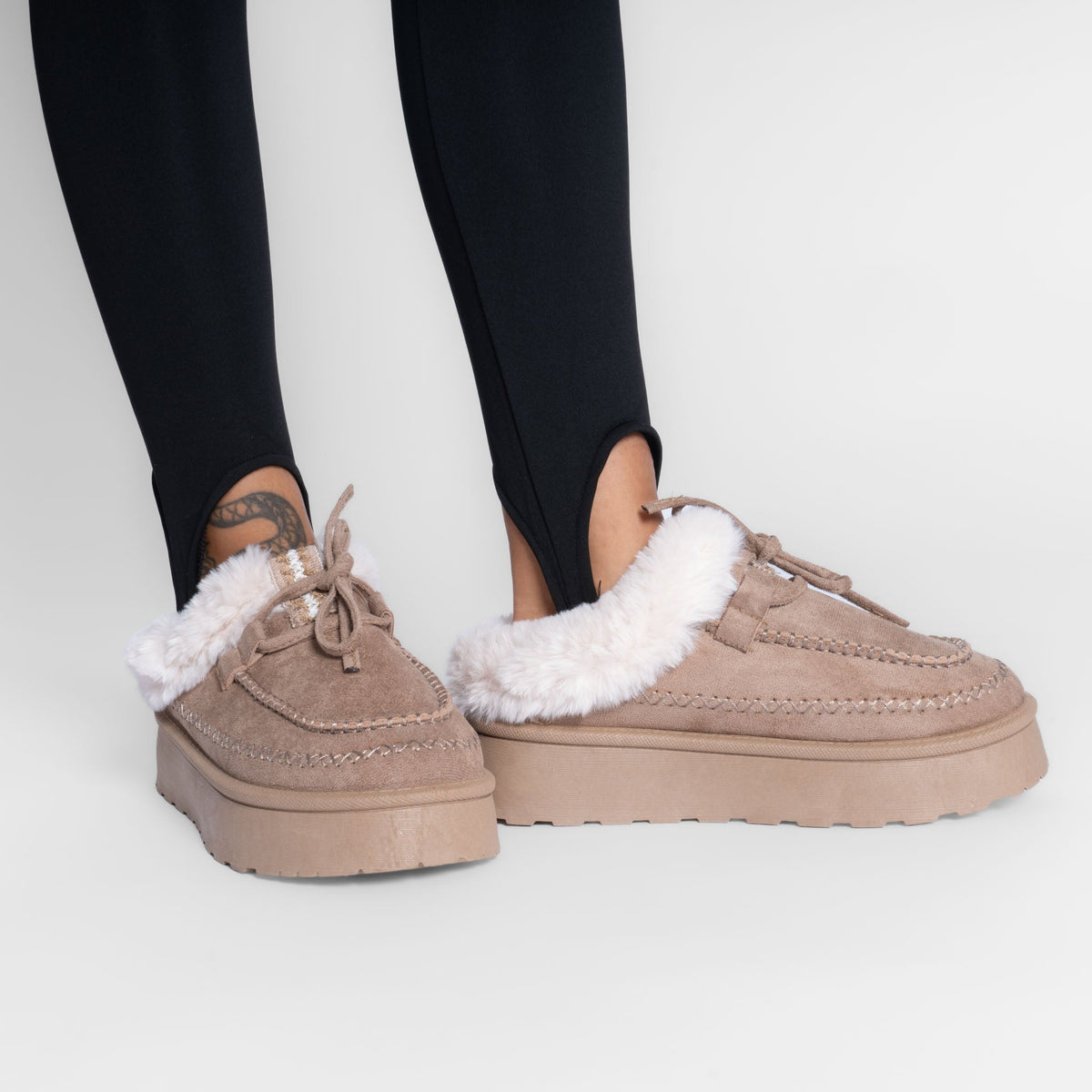 Mocasín con Plataforma Marina