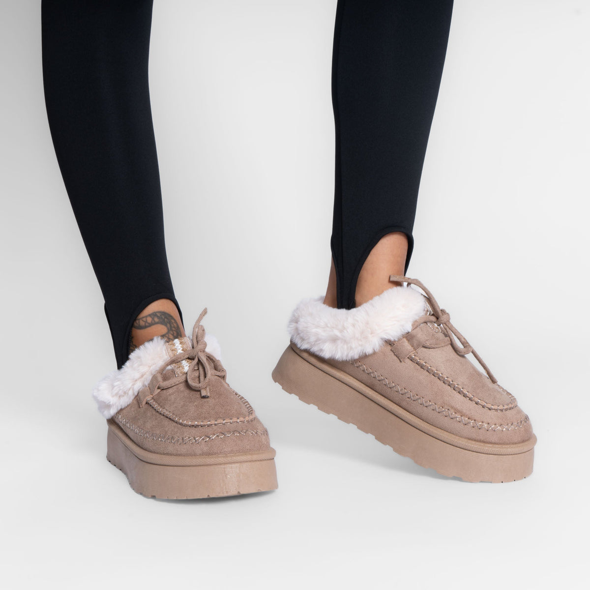 Mocasín con Plataforma Marina