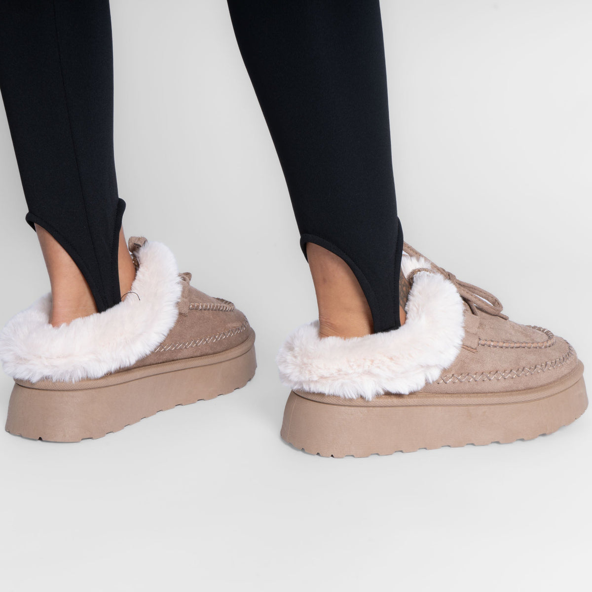 Mocasín con Plataforma Marina