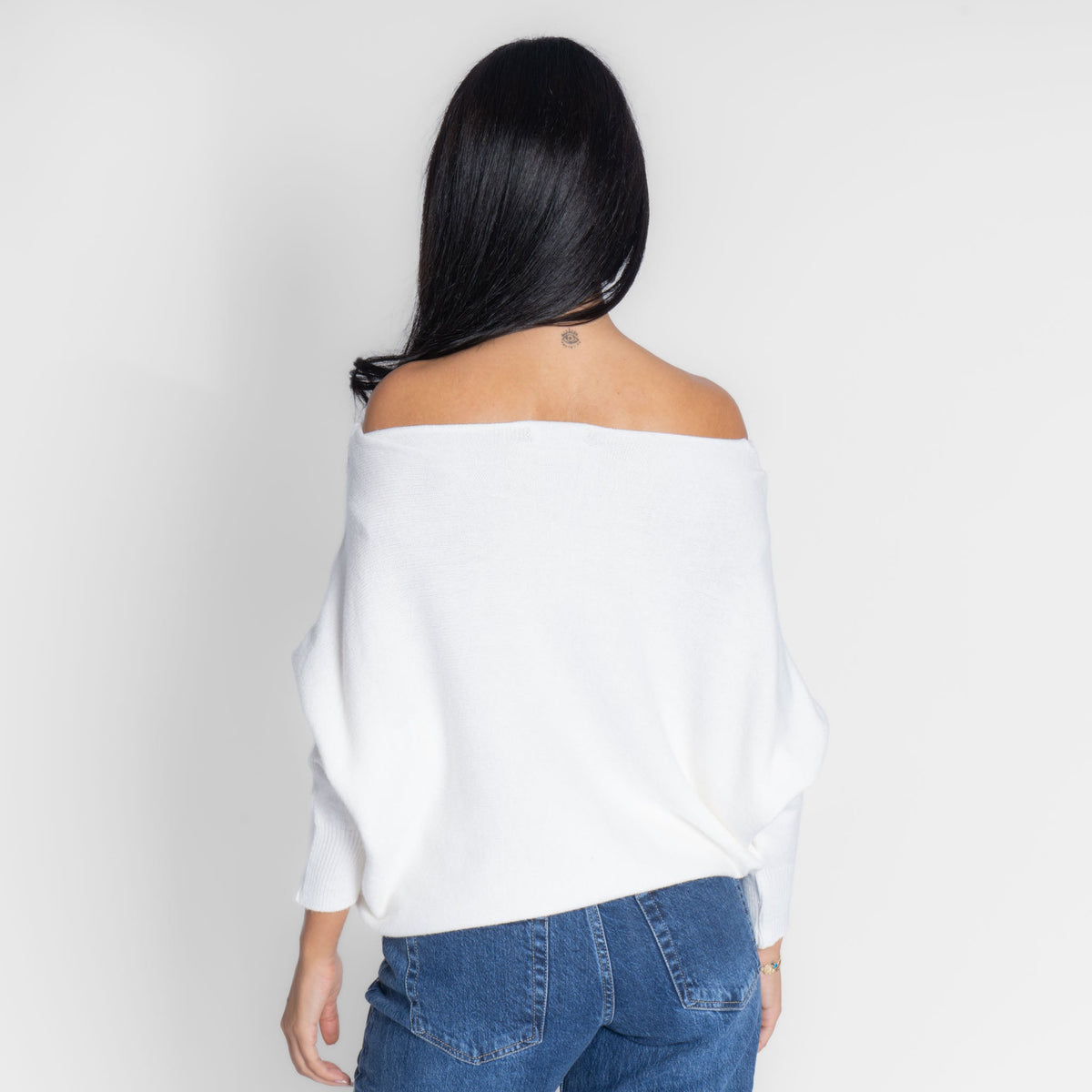 Jersey de Punto Hombros Descubiertos Leyre