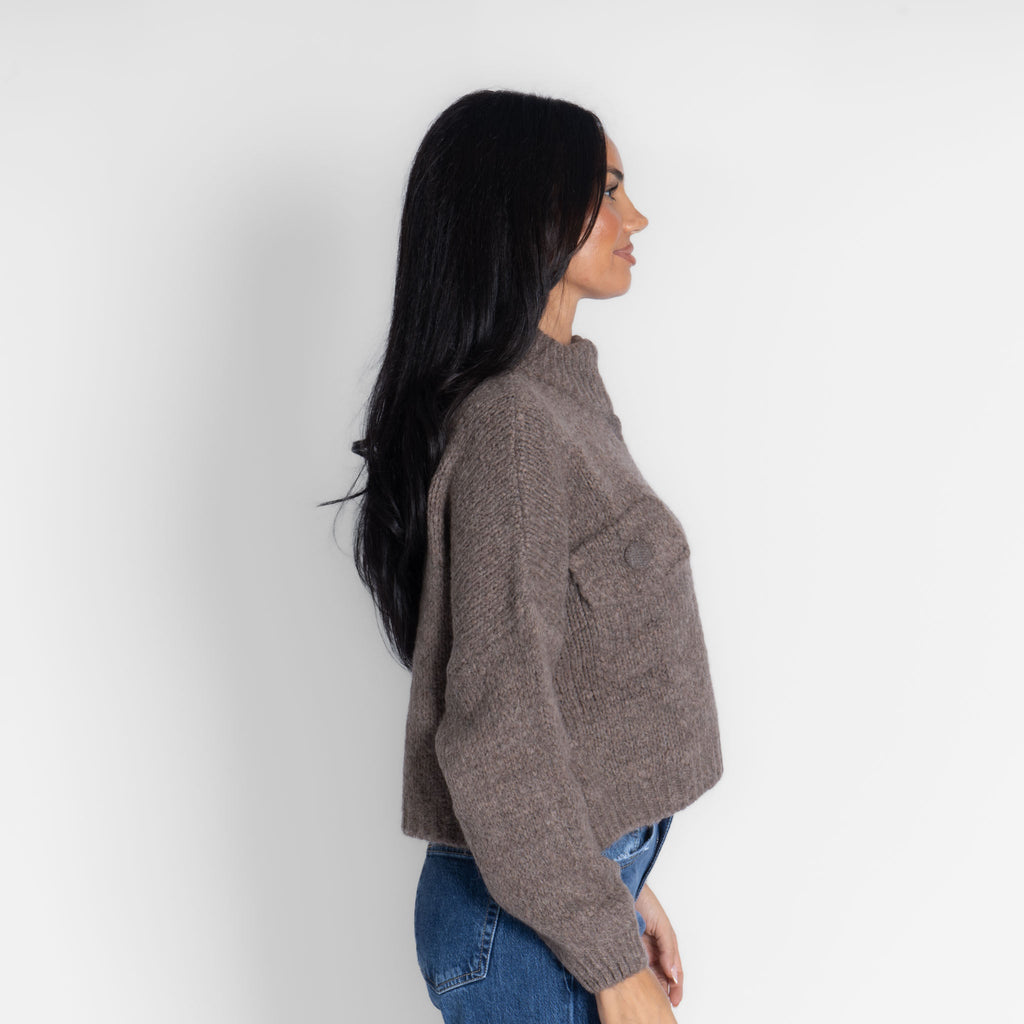 Cárdigan Oversize con Botones Carlota