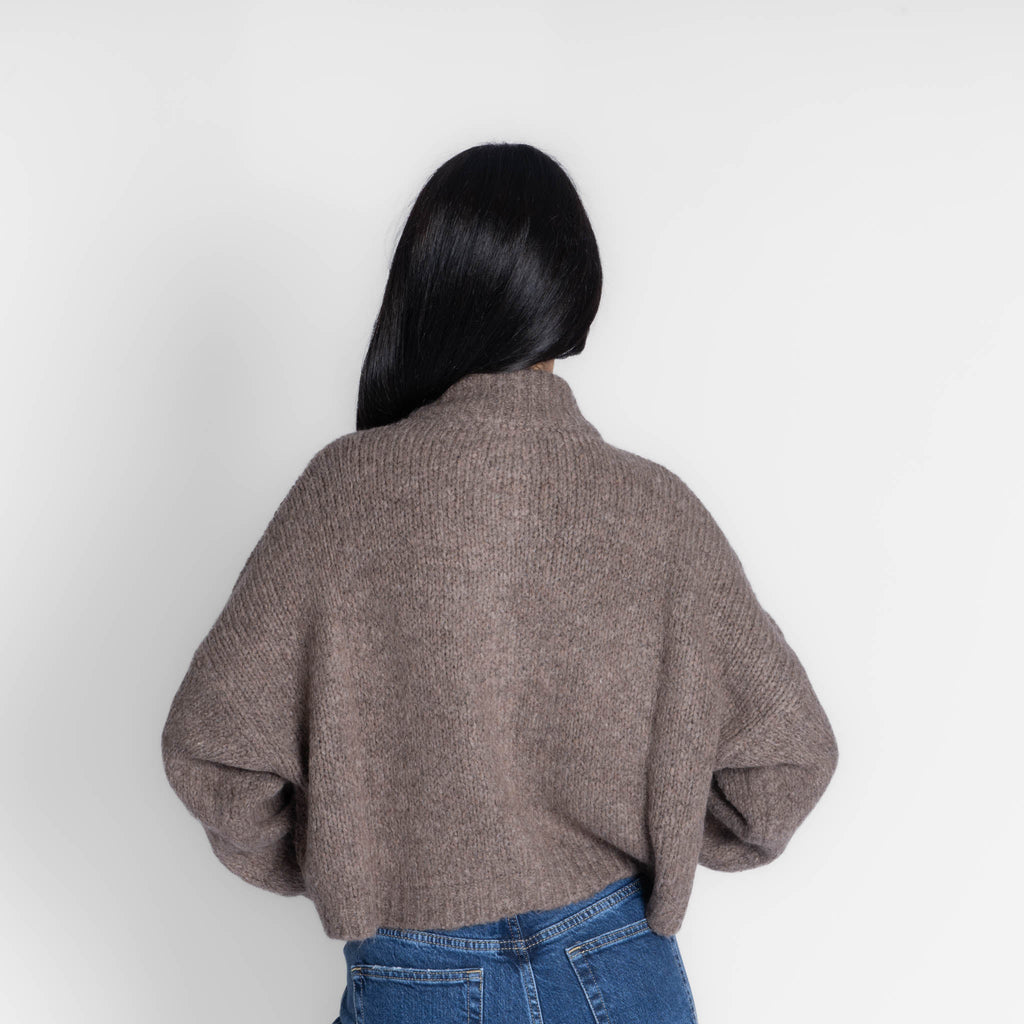 Cárdigan Oversize con Botones Carlota