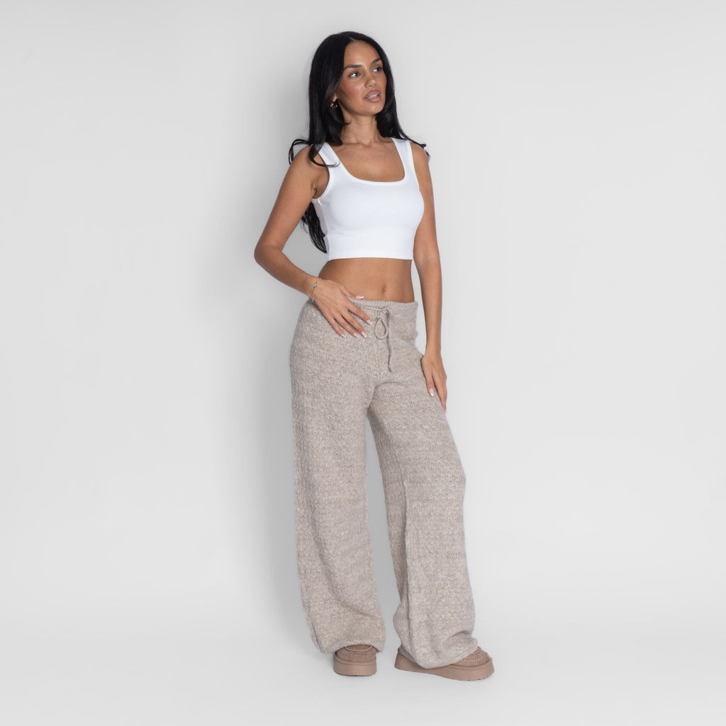 Pantalón Ancho de Punto Noa
