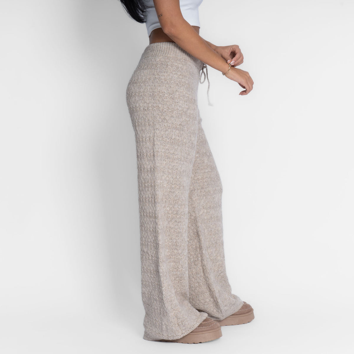 Pantalón Ancho de Punto Noa