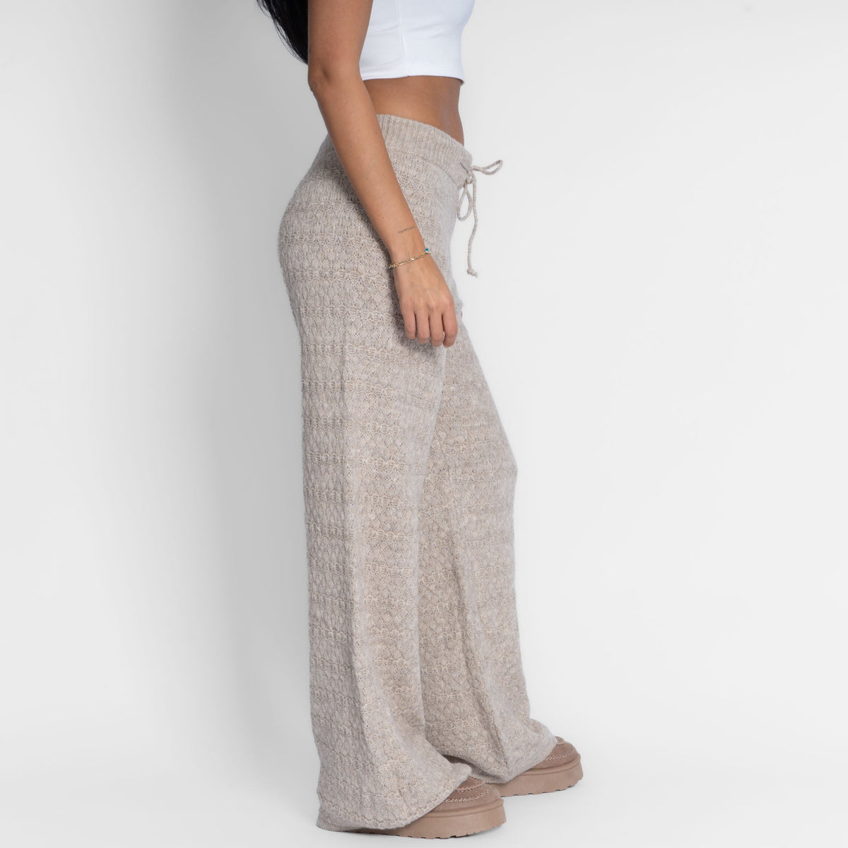 Pantalón Ancho de Punto Noa
