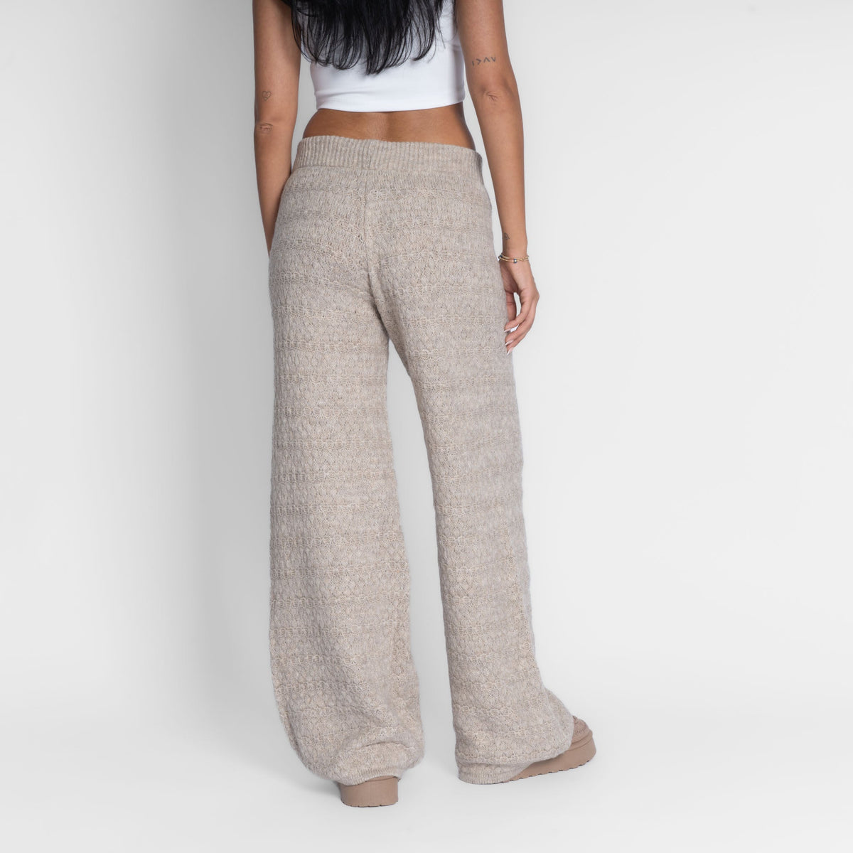 Pantalón Ancho de Punto Noa