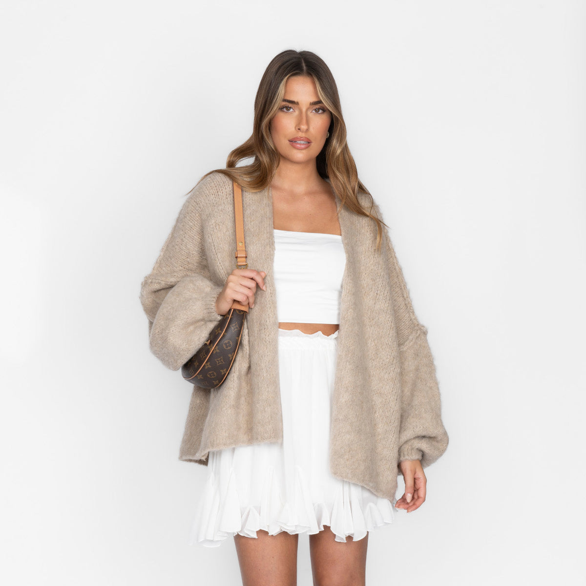 Cárdigan Oversize Abierto Dafne