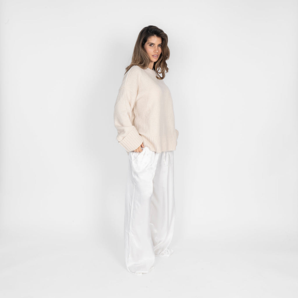 Jersey Oversize con Puños Vueltos Beatriz