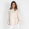 Jersey Oversize con Puños Vueltos Beatriz