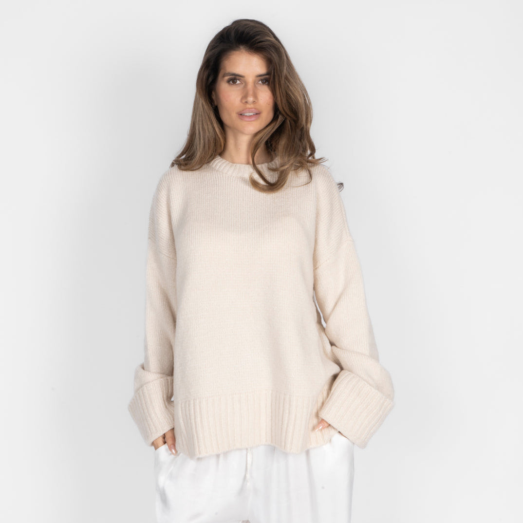 Jersey Oversize con Puños Vueltos Beatriz