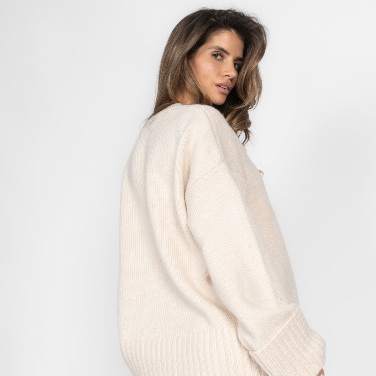 Jersey Oversize con Puños Vueltos Beatriz