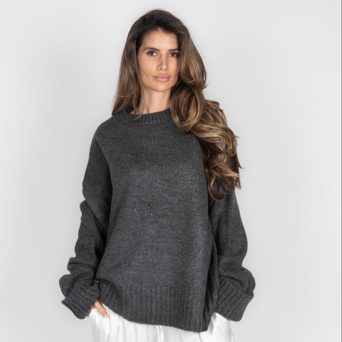 Jersey Oversize con Puños Vueltos Beatriz