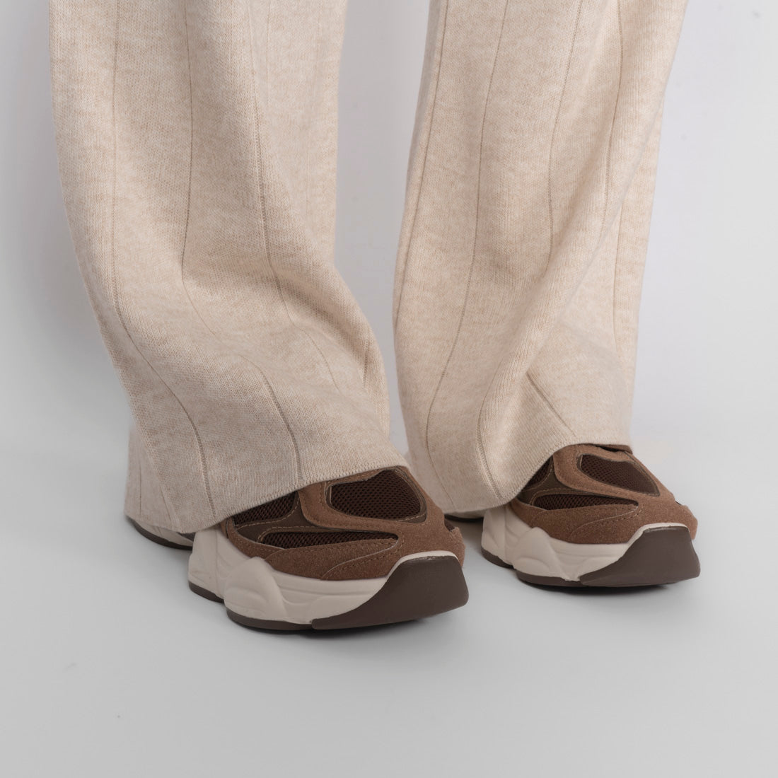 Pantalón de Punto Acanalado Alexia