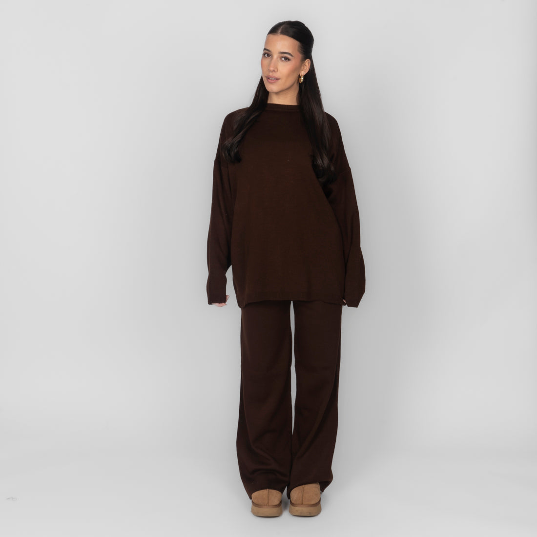 Pantalón de Punto con Cintura Elástica Bárbara