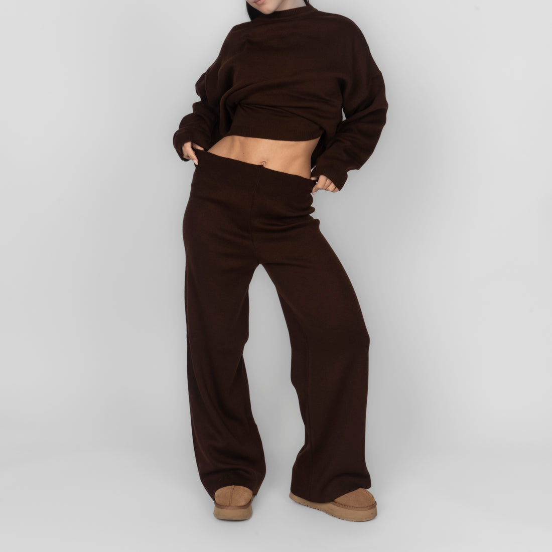 Pantalón de Punto con Cintura Elástica Bárbara