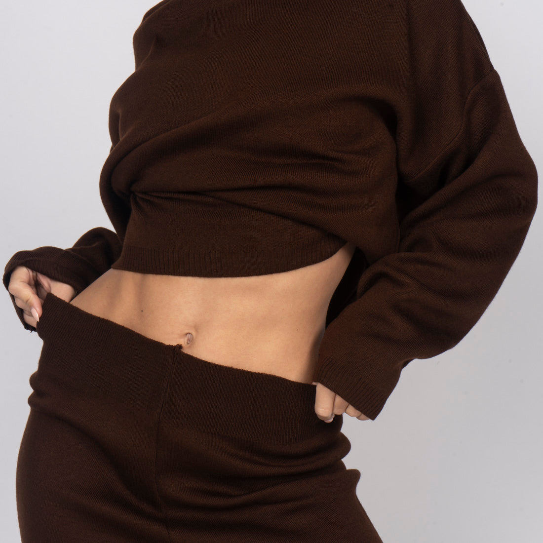 Pantalón de Punto con Cintura Elástica Bárbara