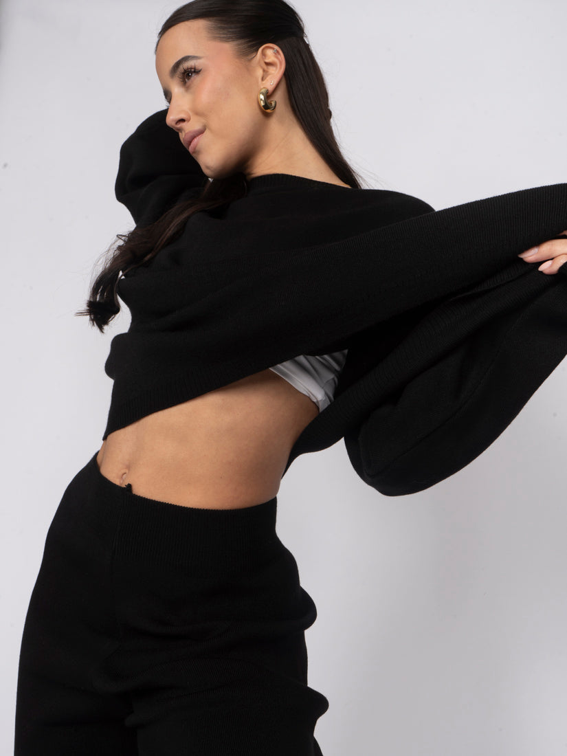 Pantalón de Punto con Cintura Elástica Bárbara