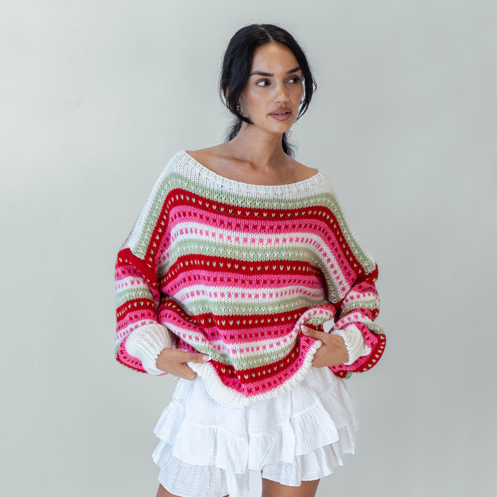 Jersey de Rayas Multicolor Ofelia