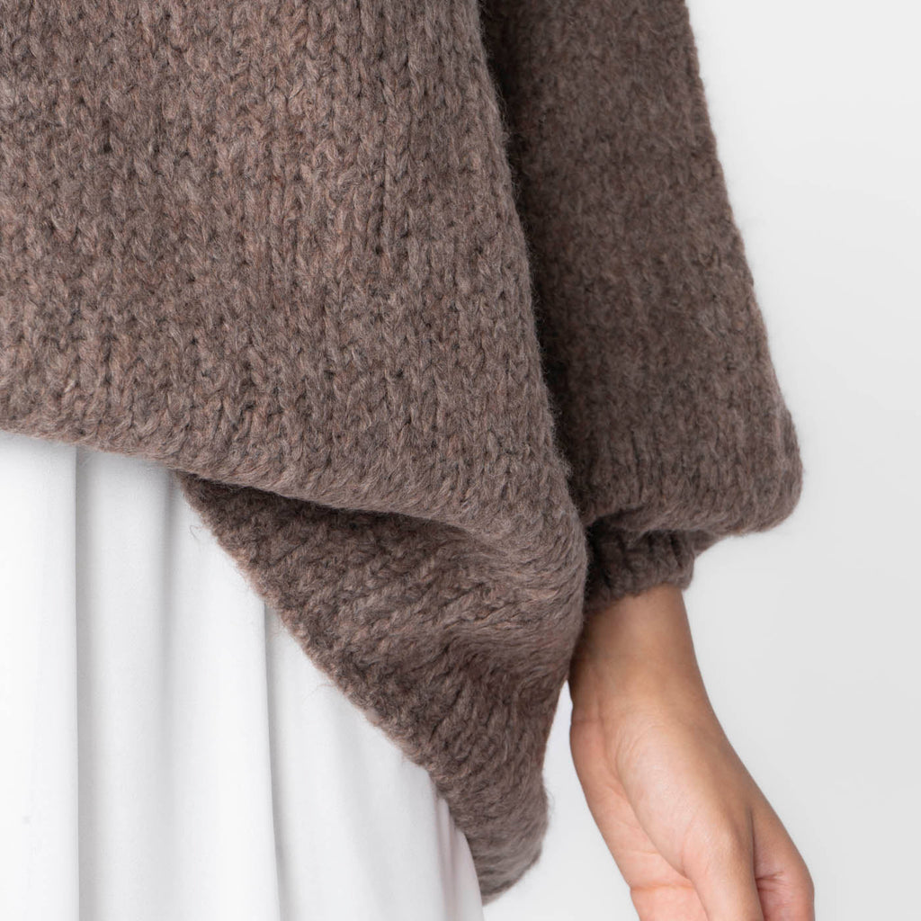 Jersey Oversize de Cuello Alto Úrsula