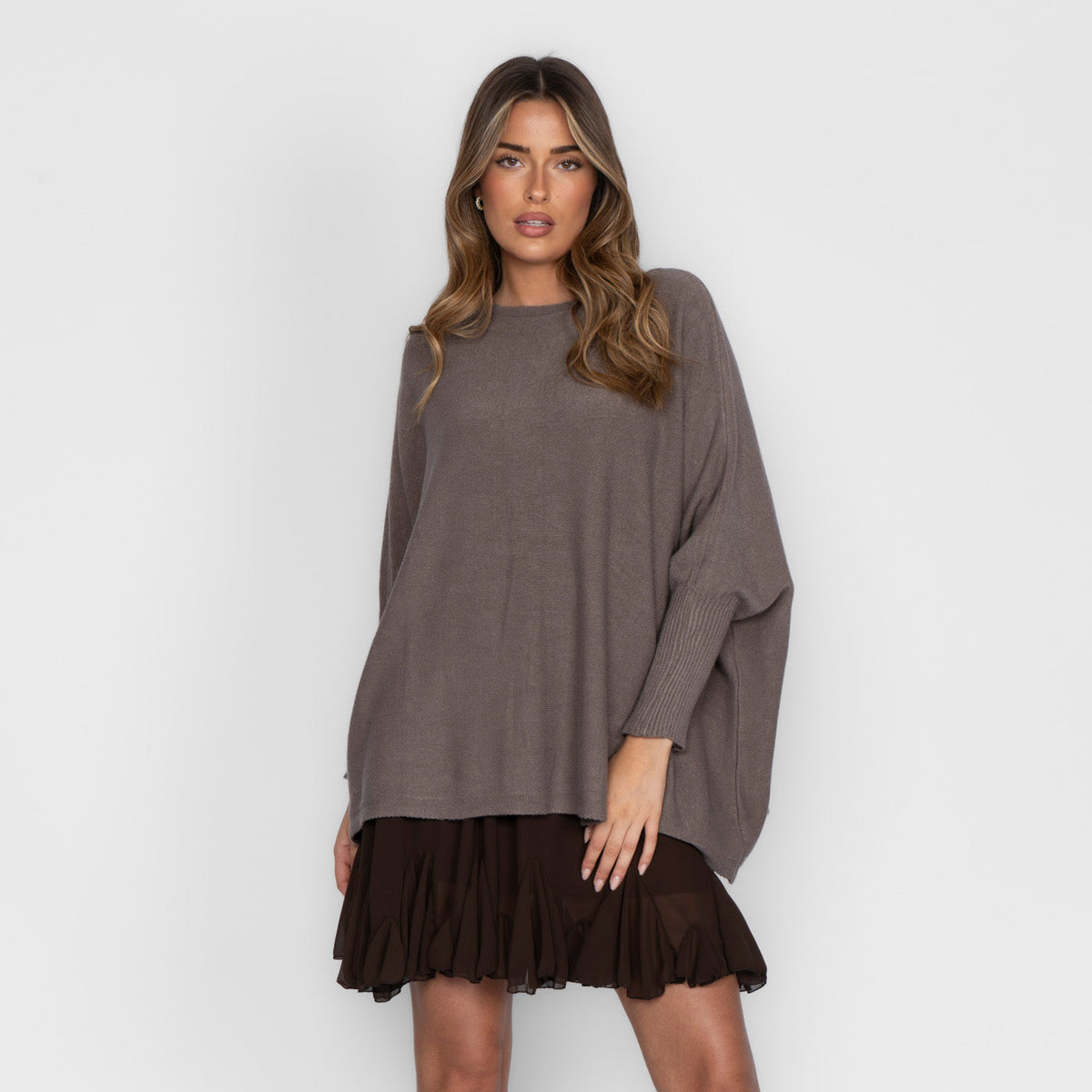 Jersey Oversize Hombros Caídos Rafaela