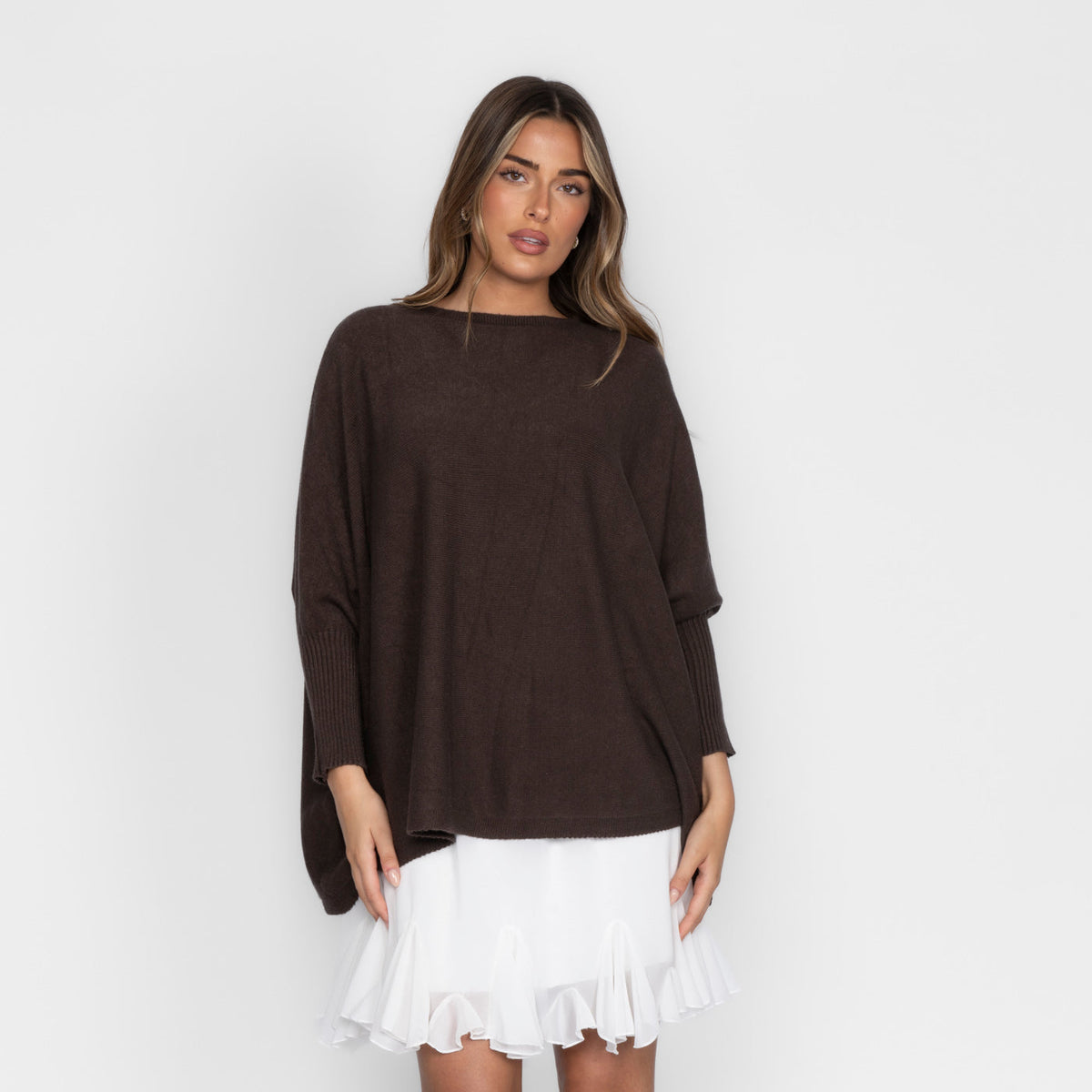 Jersey Oversize Hombros Caídos Rafaela