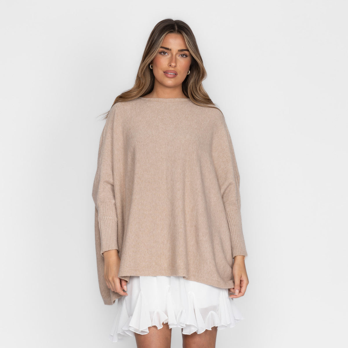 Jersey Oversize Hombros Caídos Rafaela