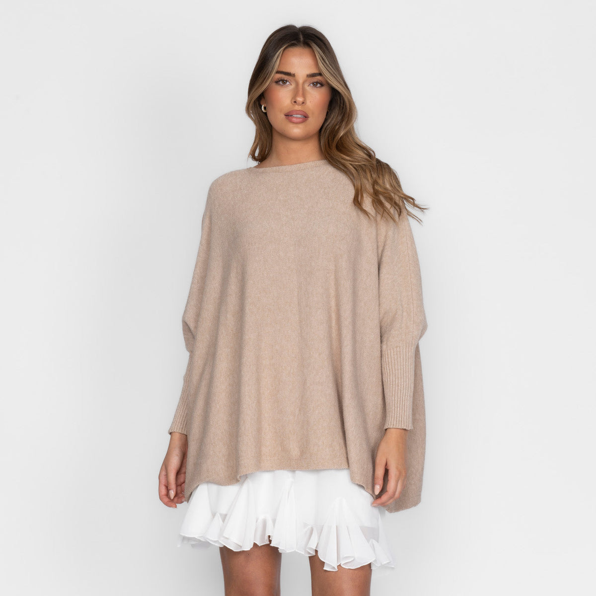 Jersey Oversize Hombros Caídos Rafaela