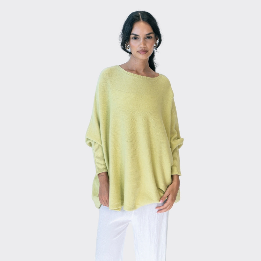 Jersey Oversize Hombros Caídos Rafaela