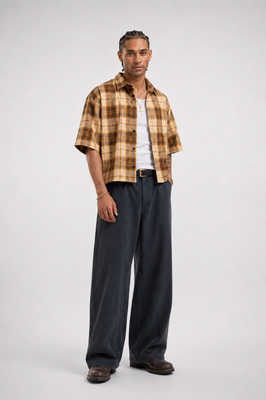 Camisa Oversize Plaid Street