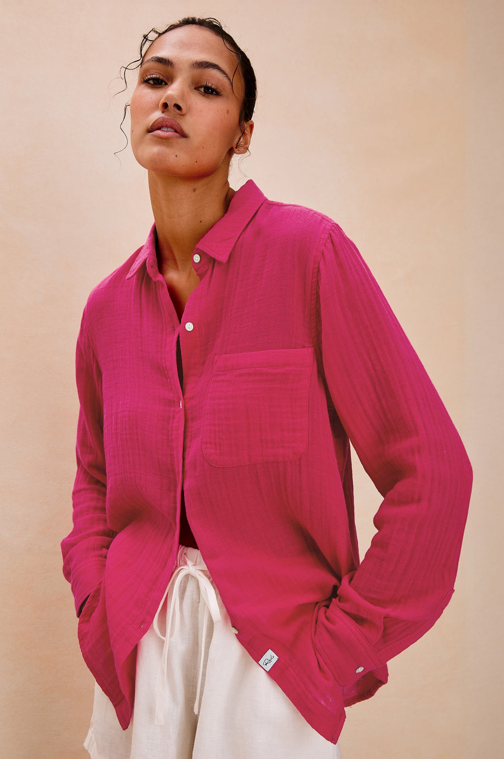 ELLIS SHIRT - RASPBERRY