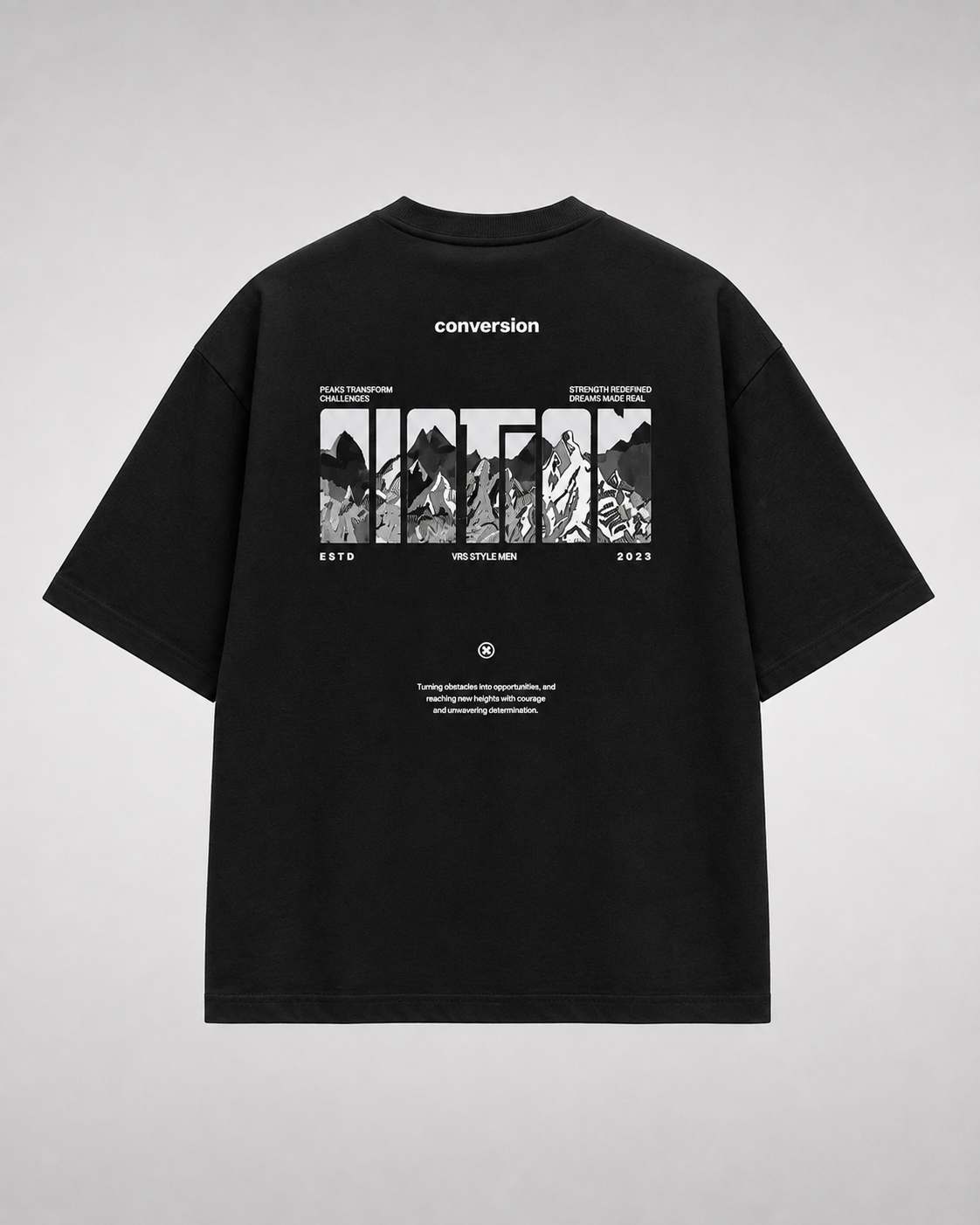 Camiseta Graphic Back Oversize